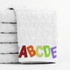 ABC Jacquard Luxury Egyptian Cotton Baby Towel Collection